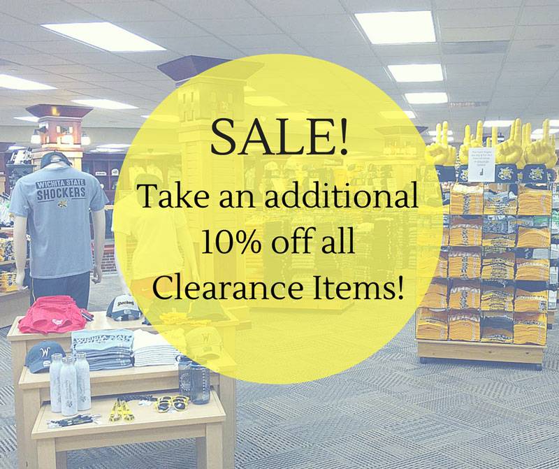 Clearance sale at Shocker Store