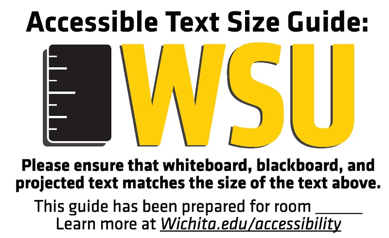 Text size accessbility