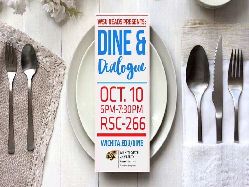Dine and Dialogue Oct. 10, 2018