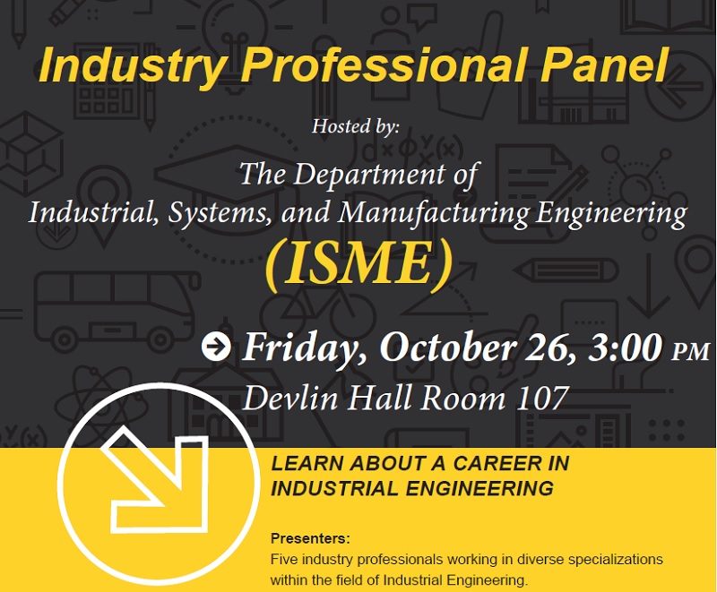 ISME event Oct. 26, 2018
