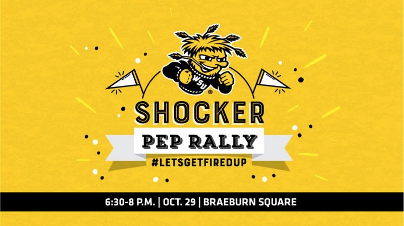 Shocker Pep Rally Oct. 29, 2018