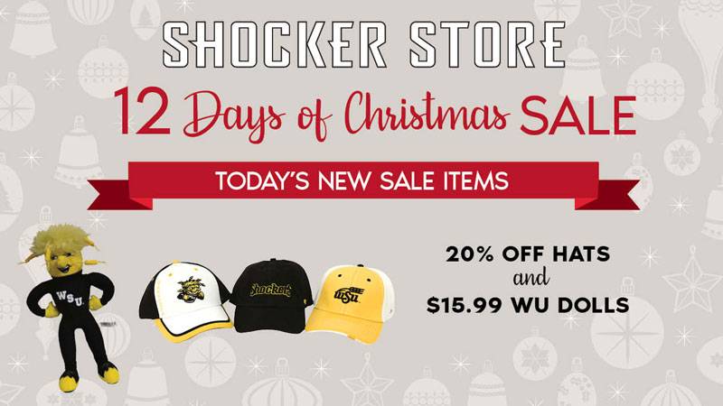 Christmas Sale at Shocker Store Nov. 27, 2018