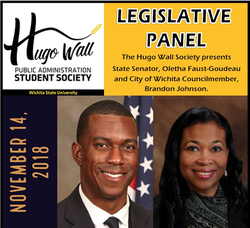 Legislative panel event Nov. 14, 2018