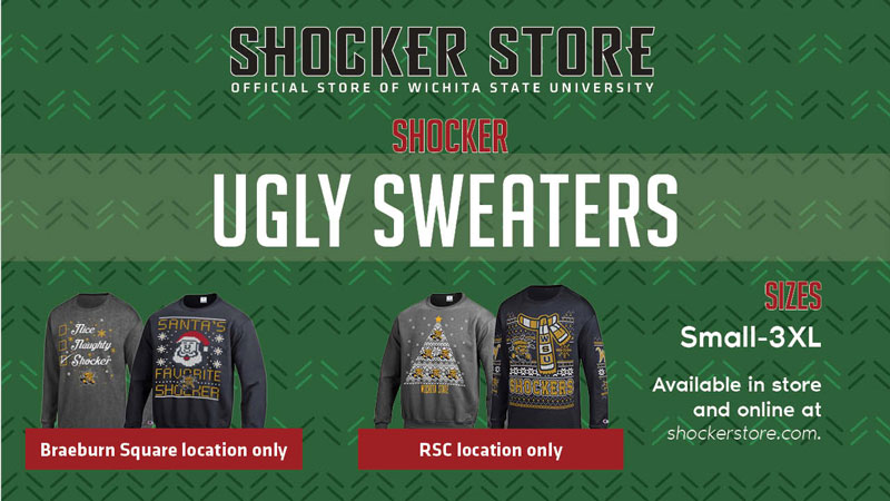Ugly sweaters at Shocker Store