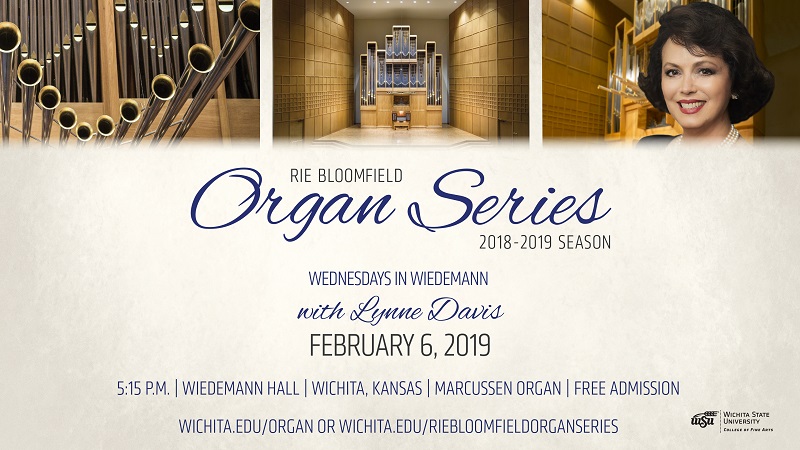 Rie Bloomfield Organ Seires Feb. 6, 2019