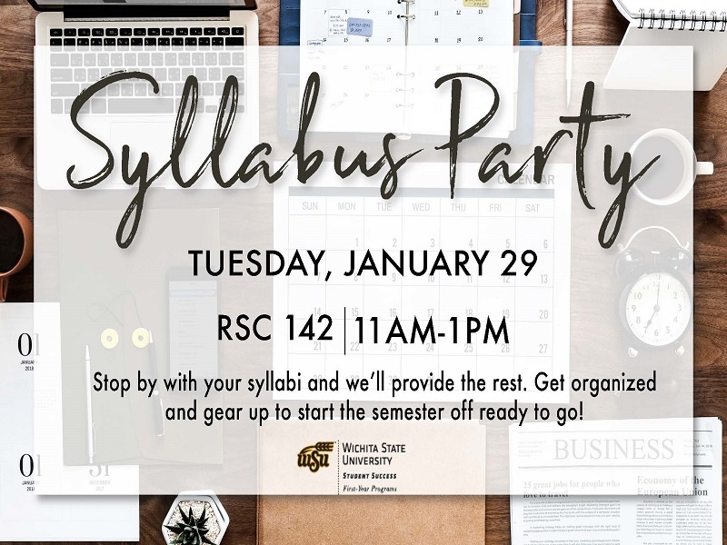 Syllabus Party Jan. 29, 2019