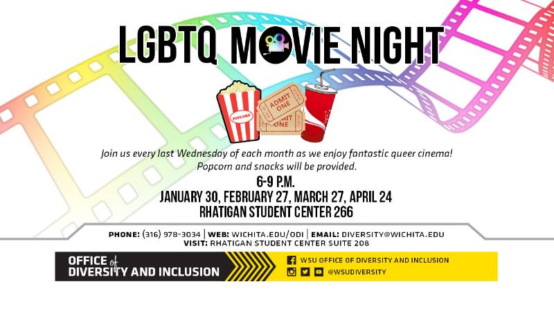 LGBTQ movie night Feb. 27, 2019
