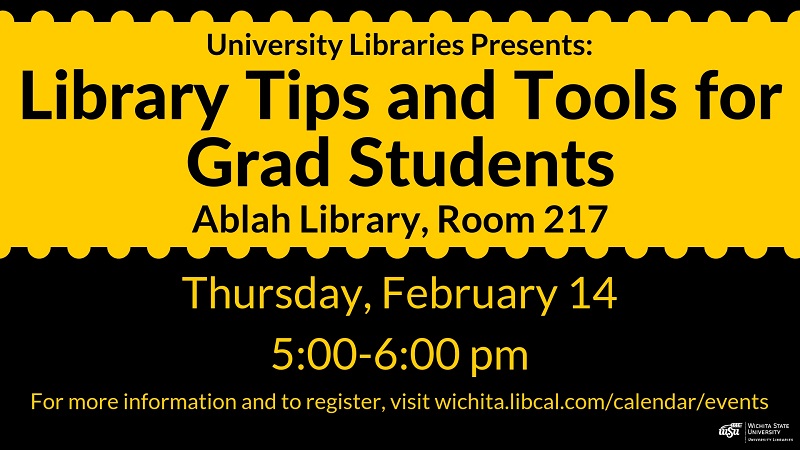 Library Tips and Tools Feb. 14, 2019