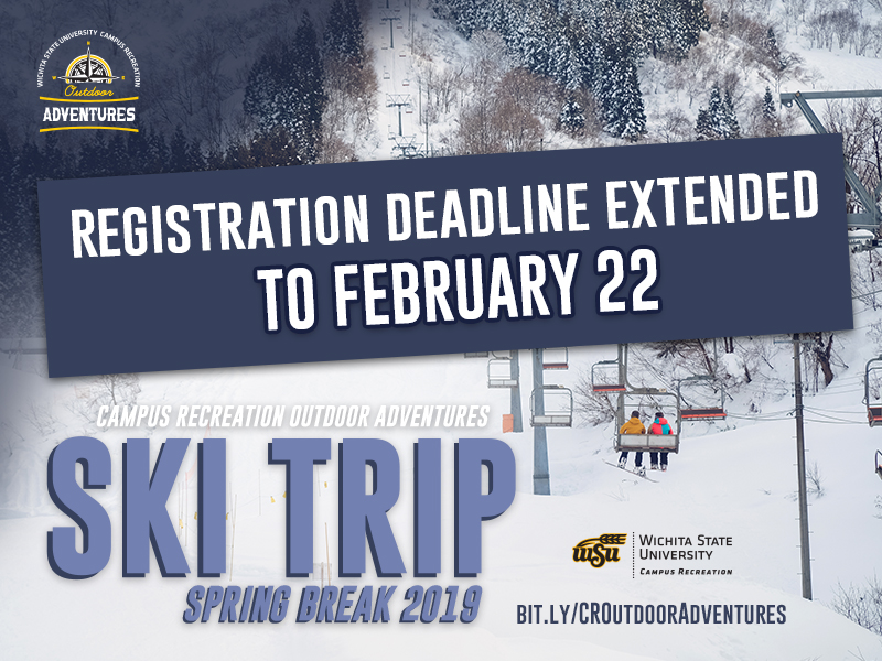 Ski Trip deadline Feb. 22, 2019