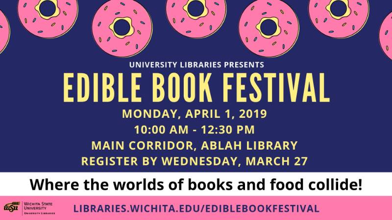 Edible Book Festival Deadline March 27, 2019