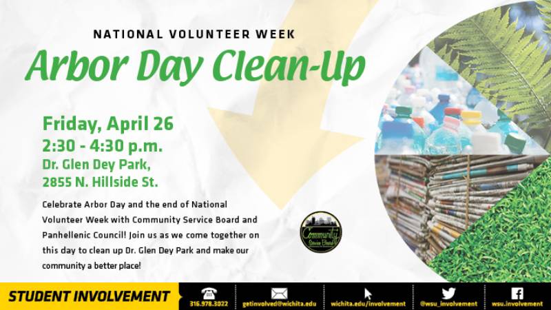 Arbor Day clean-up April 26, 2019