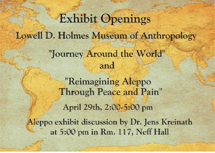 Holmes Museum exhibit opening April 29, 2019
