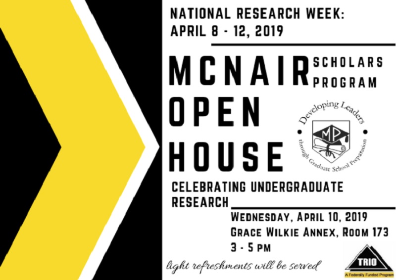 McNair Open House April 10, 2019