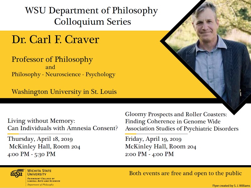 Philosophy Colloquium April 18-19, 2019