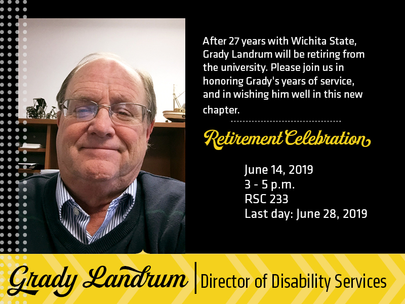 Grady Landrum retirement party June 14, 2019