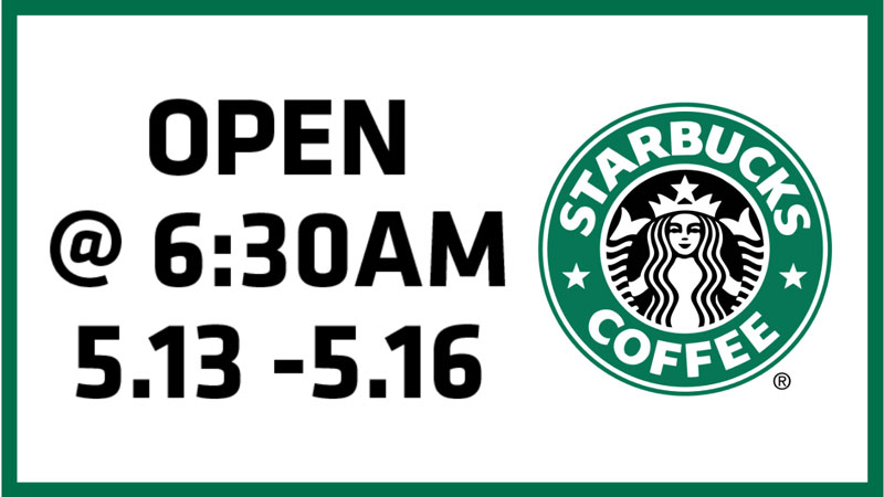 Starbucks finals week hours 