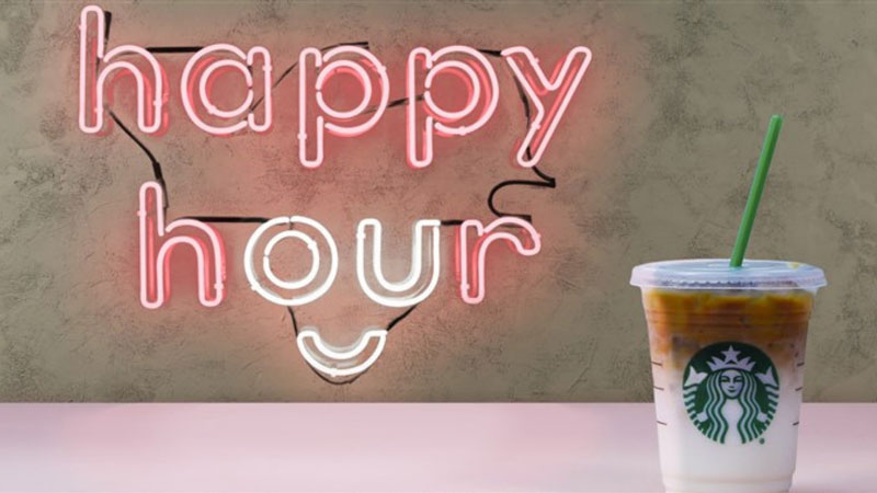 Starbucks Happy Hour in RSC June 27, 2019