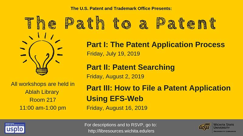 Path to Patent training graphic
