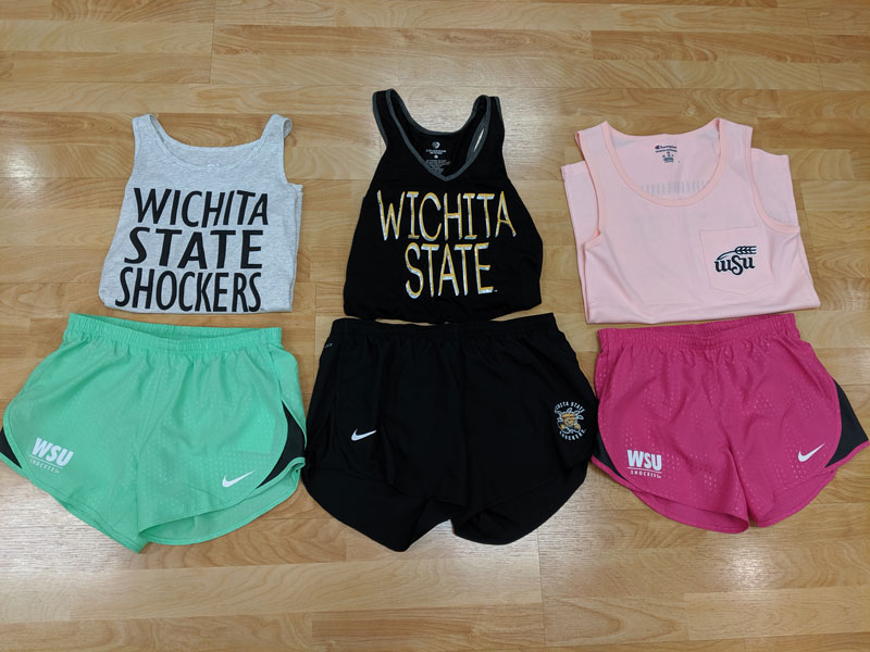 Sale on tank tops and shorts
