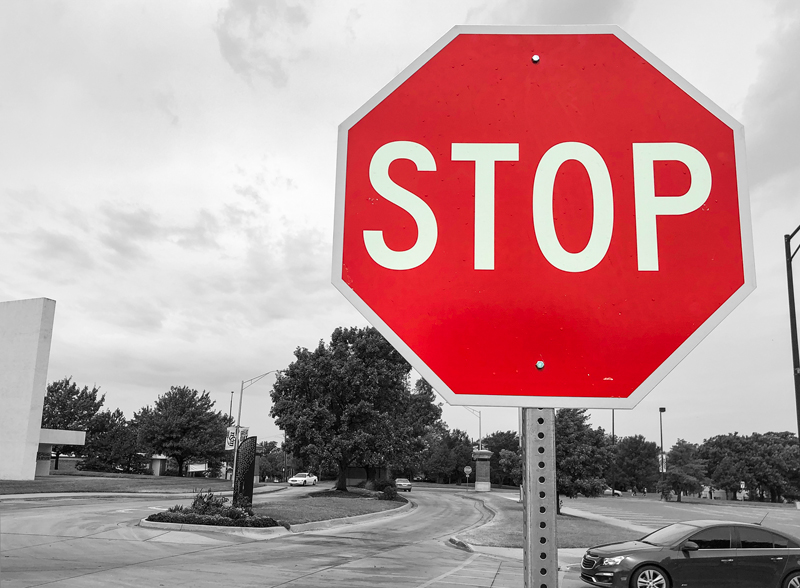 Stop sign changes