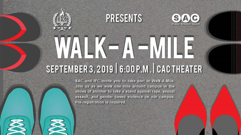 Walk-A-Mile Sept. 3, 2019
