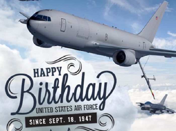 Air Force birthday Sept. 18, 2019