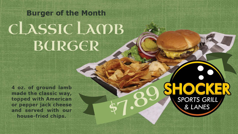 Lamb Burger at SSGL Oct. 2019