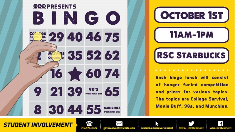 Lunchtime Bingo Oct. 1, 2019