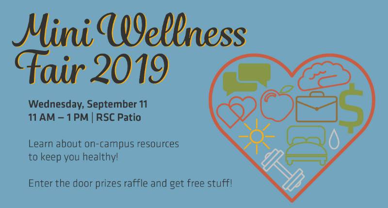 Mini-Wellness Fair Sept. 11, 2019