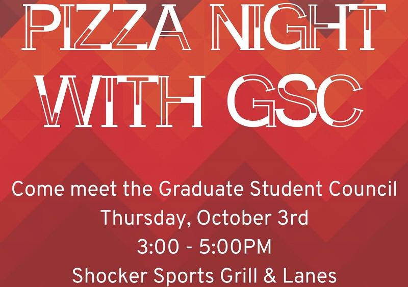 Pizza Night with Graduate School Council Oct. 3, 2019