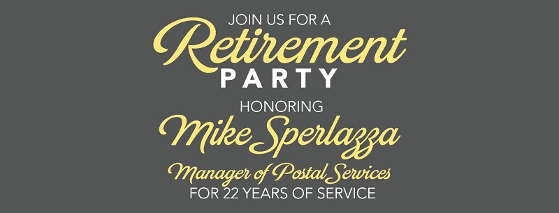 Mike Sperlazza retirement Oct. 2019