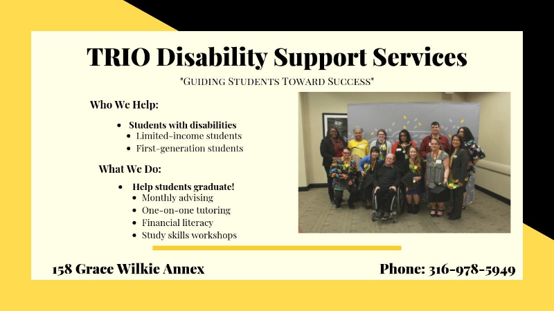 TRIO Disability Support Services fall 2019