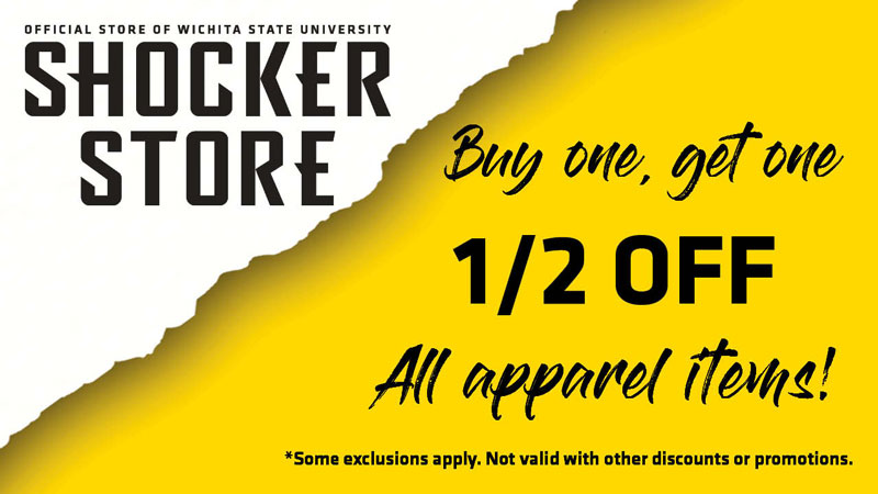 Gameday sale at Shocker Store Oct. 29, 2019