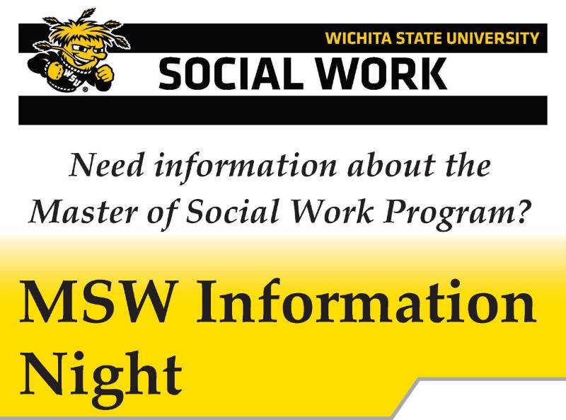 Social Work info. night Oct. 16, 2019
