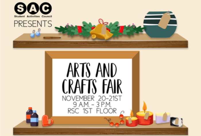 Arts and Crafts Fair Nov. 20-21, 2019