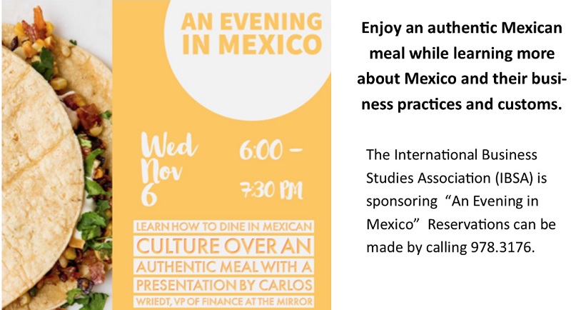 Evening in Mexico Nov. 6, 2019