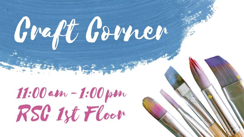 Craft Corner Feb. 4, 2020