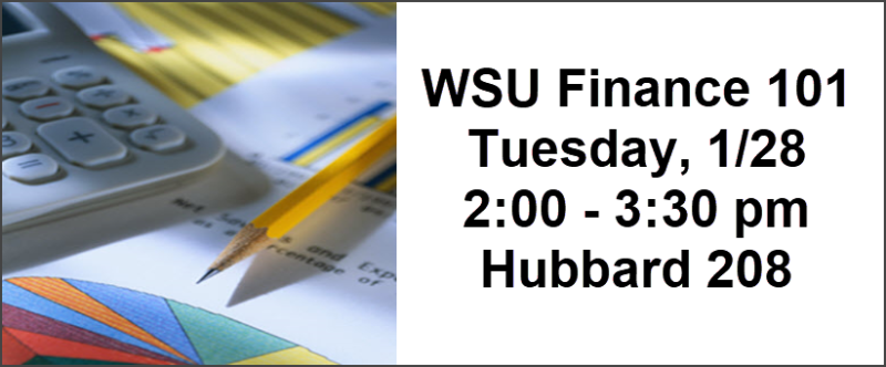 WSU Finance 101 Jan. 28, 2020