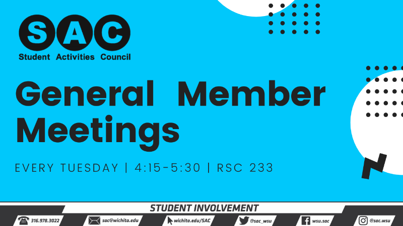 SAC General Meeting Spring 2020