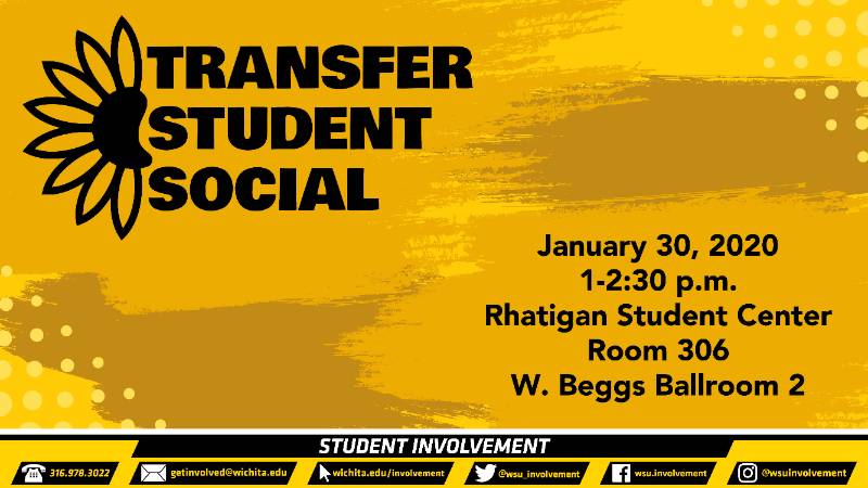 Transfer student social Jan. 30, 2020
