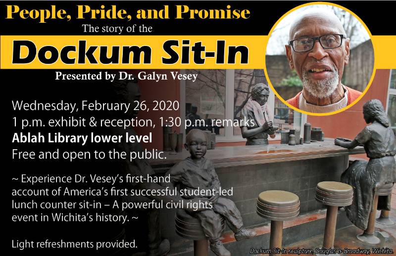 Dockum Sit-in Feb. 26, 2020