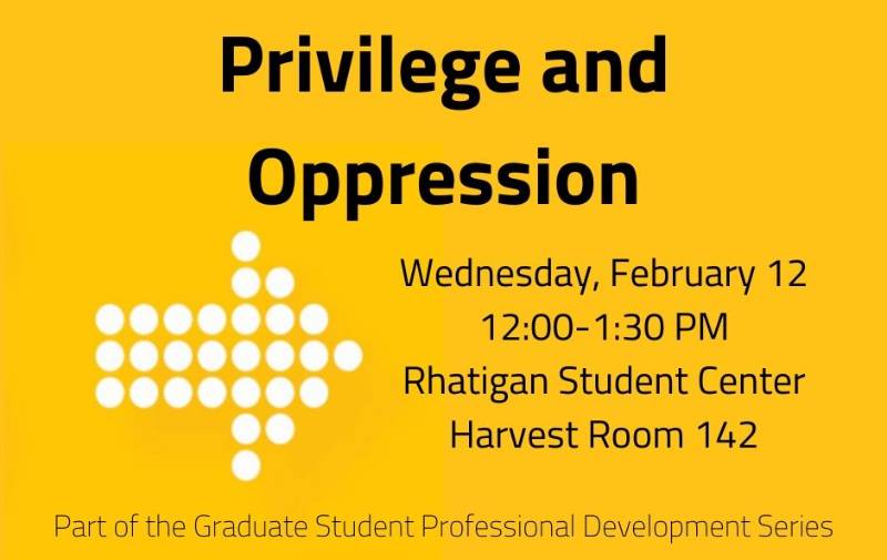 Privilege and Oppression workshop Feb. 12, 2020