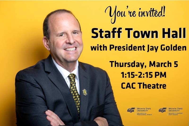 Staff Town Hall Thursday, March 5, 2020