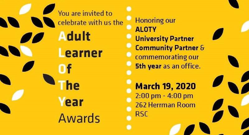 ALOTY Awards March 19, 2020