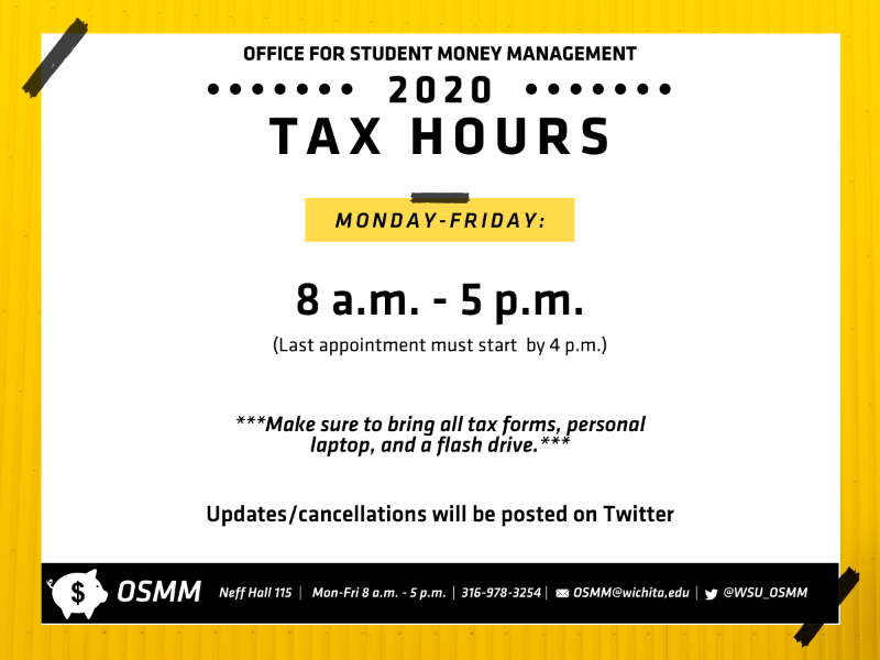 OSMM Tax Help 2020