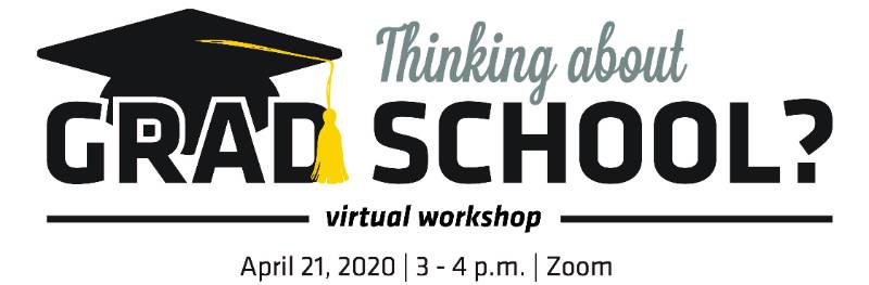 Grad School workshop April 21, 2020