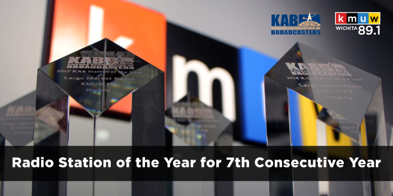 KMUW wins KAB Station of the Year Award