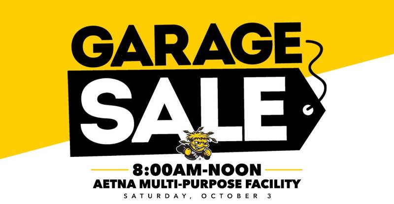 Garage Sale for Oct. 3