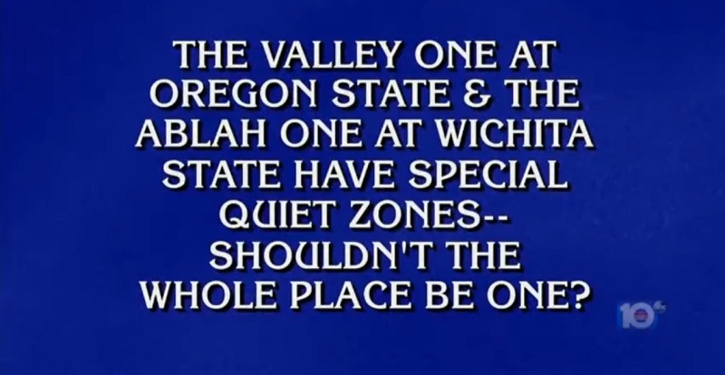 Library on Jeopardy