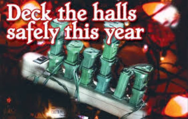 Holiday Safety banner image. 